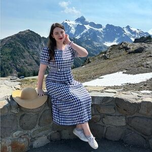 1980s vintage SL Fashions dress